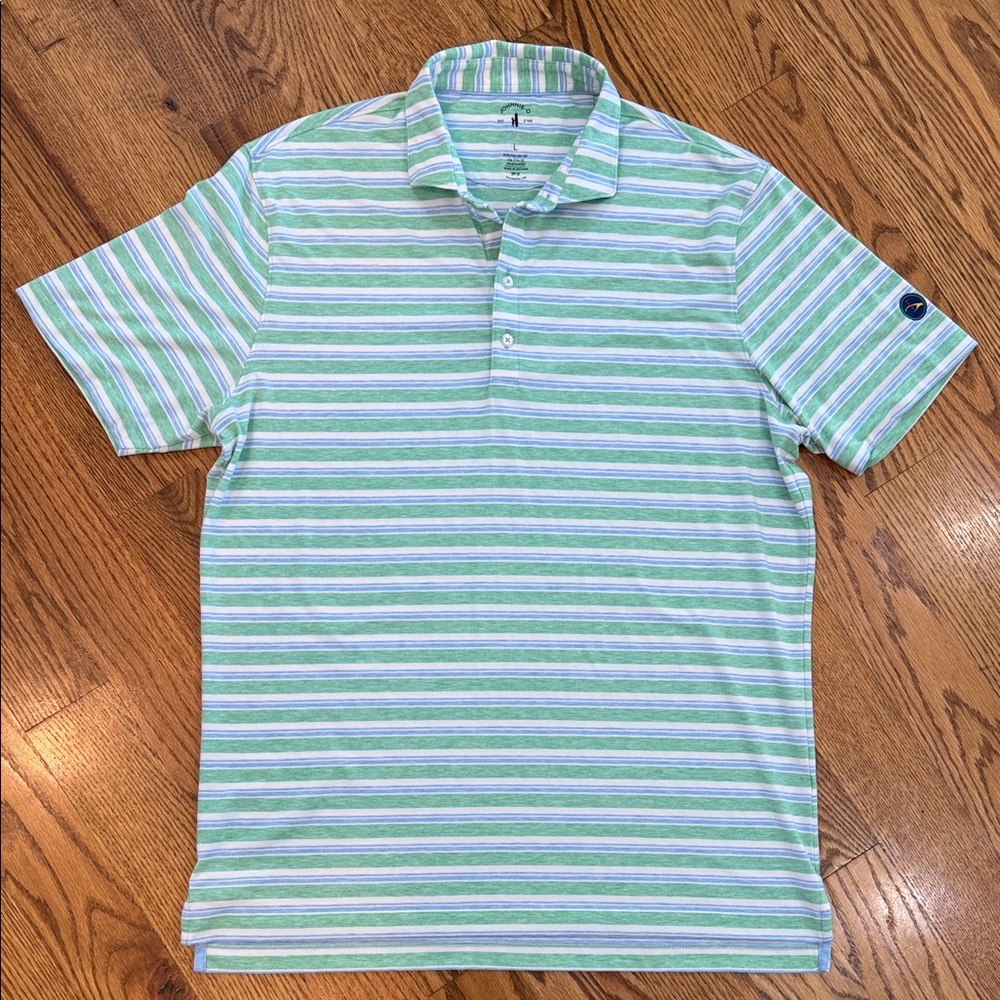 Men’s Johnnie-O Polo Shirt. Size Large. Like New Condition.